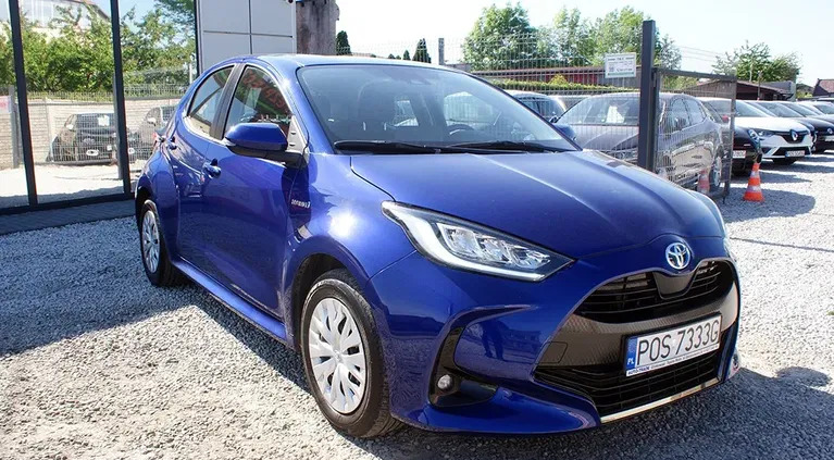 wielkopolskie Toyota Yaris cena 73700 przebieg: 39600, rok produkcji 2021 z Świdnica